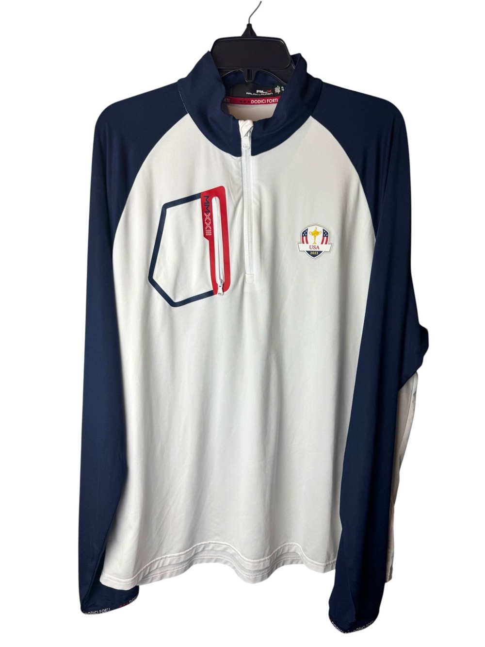 RLX Ralph Lauren Golf Ryder Cup Quarter Zip Top XL